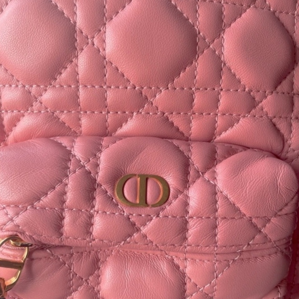 Christian Dior Dioramour Cannage Quilt Lambskin Mini Backpack - Picture 13 of 16